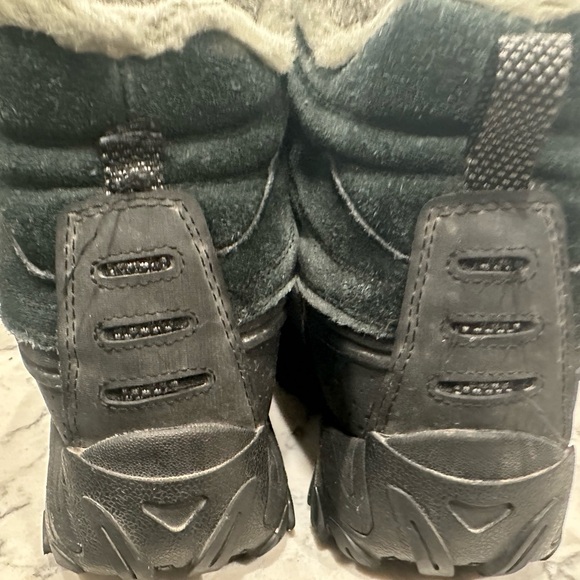 Merrell black/smoke performance waterproof ankle boots - Picture 9 of 13